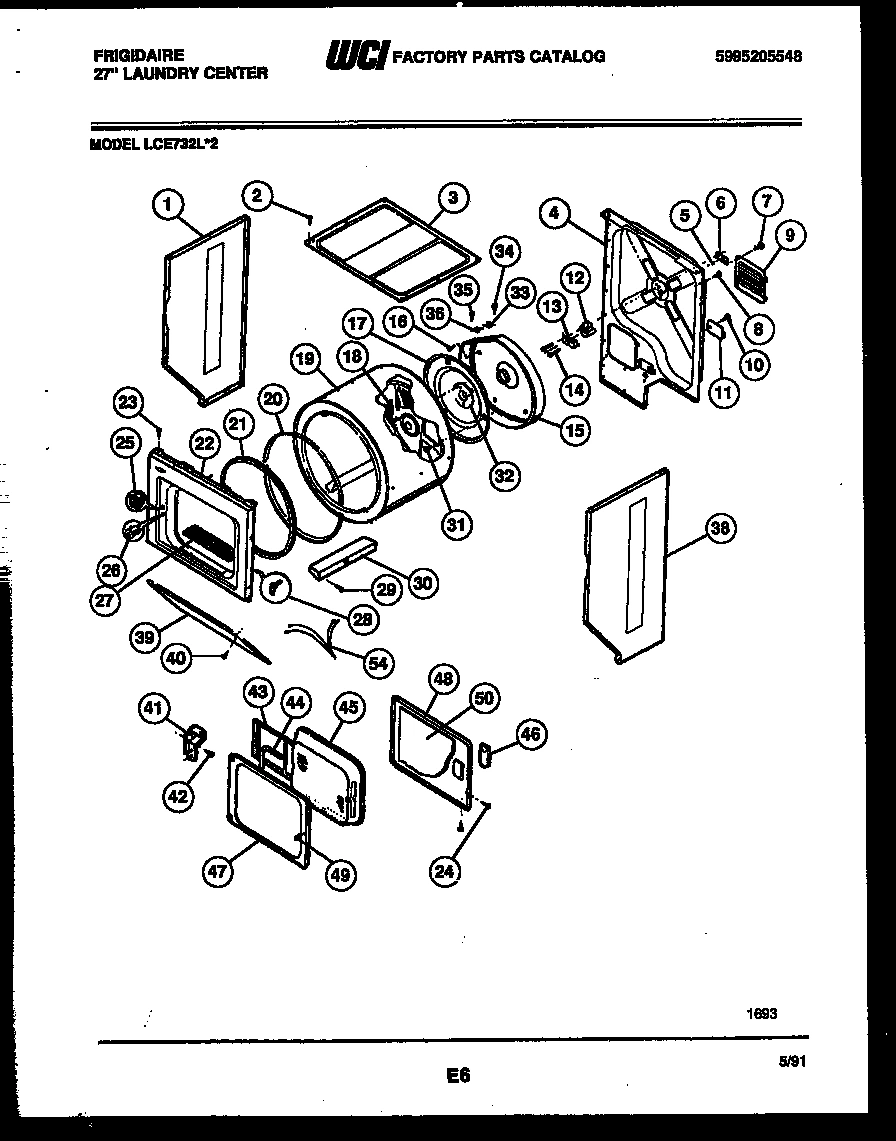 02 - CABINET AND COMPONENT PARTS