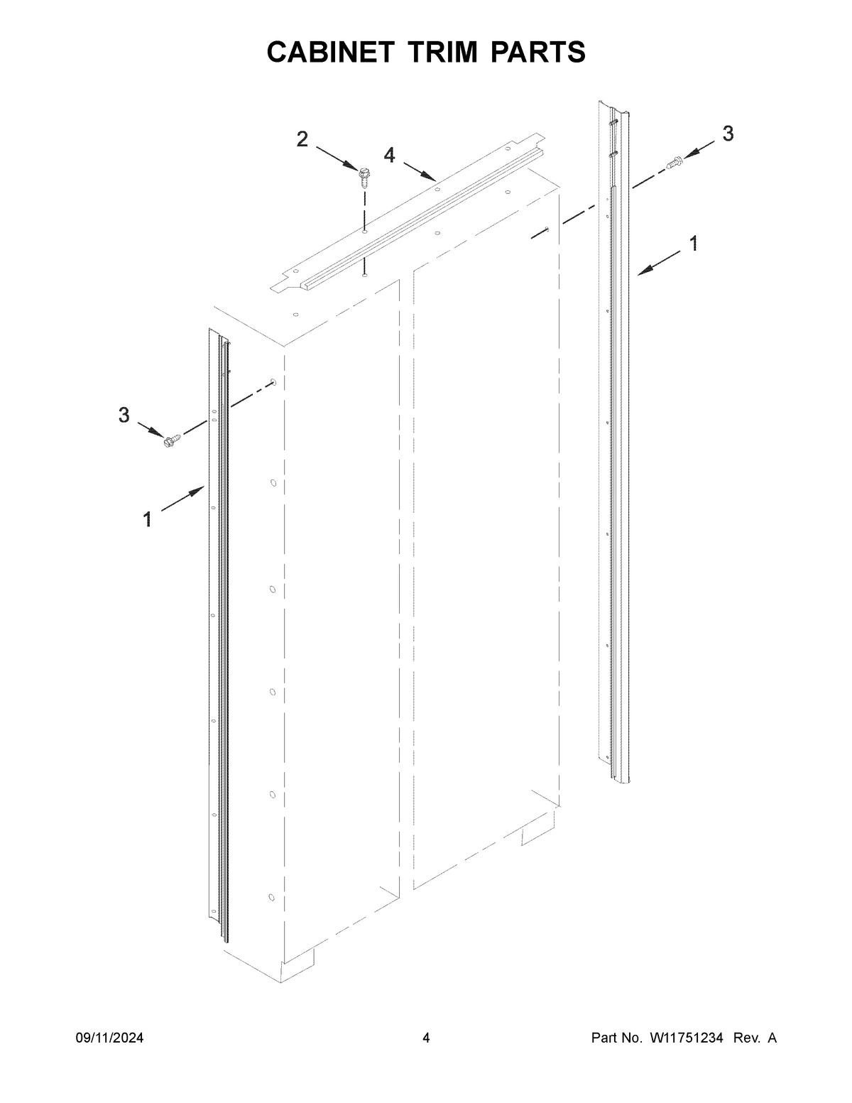 03 - CABINET TRIM PARTS