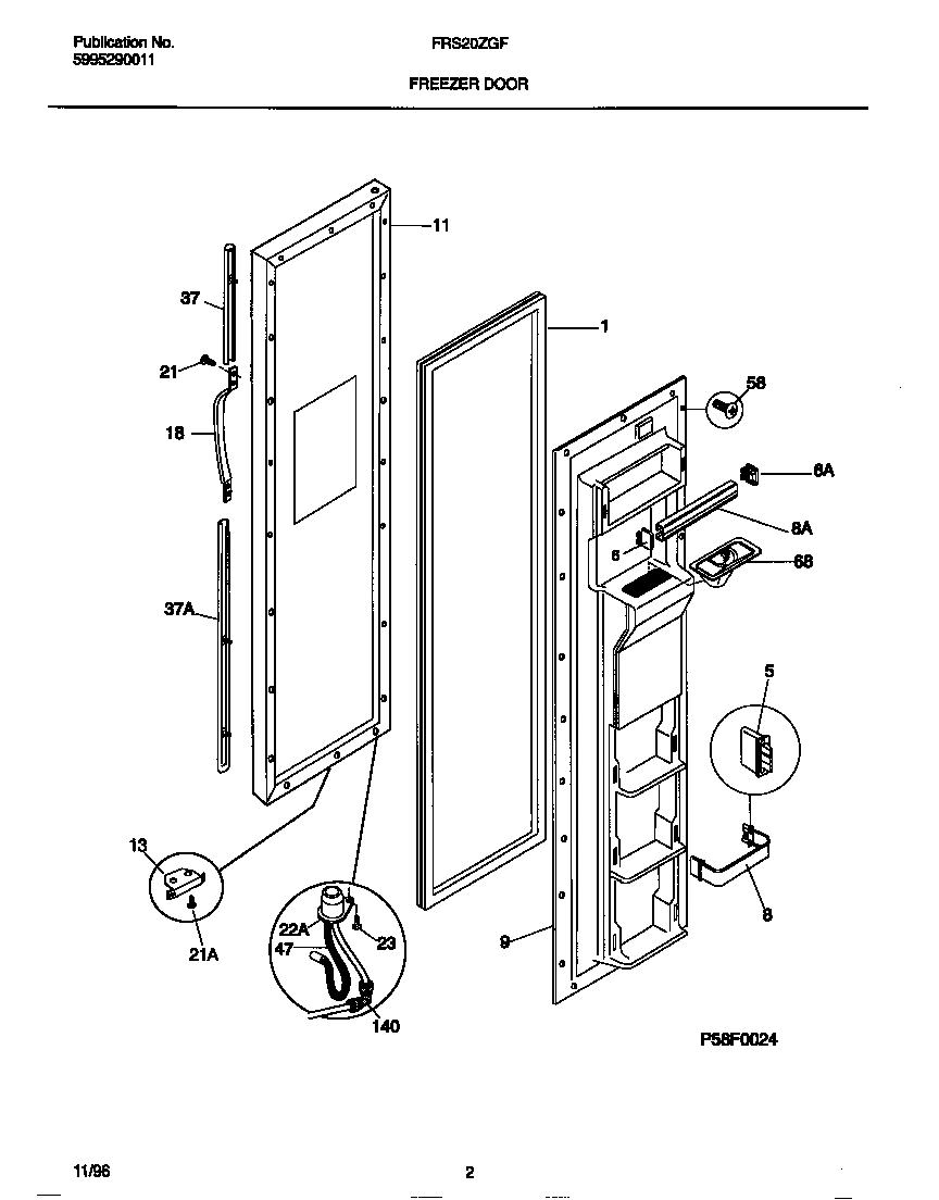 02 - FREEZER DOOR