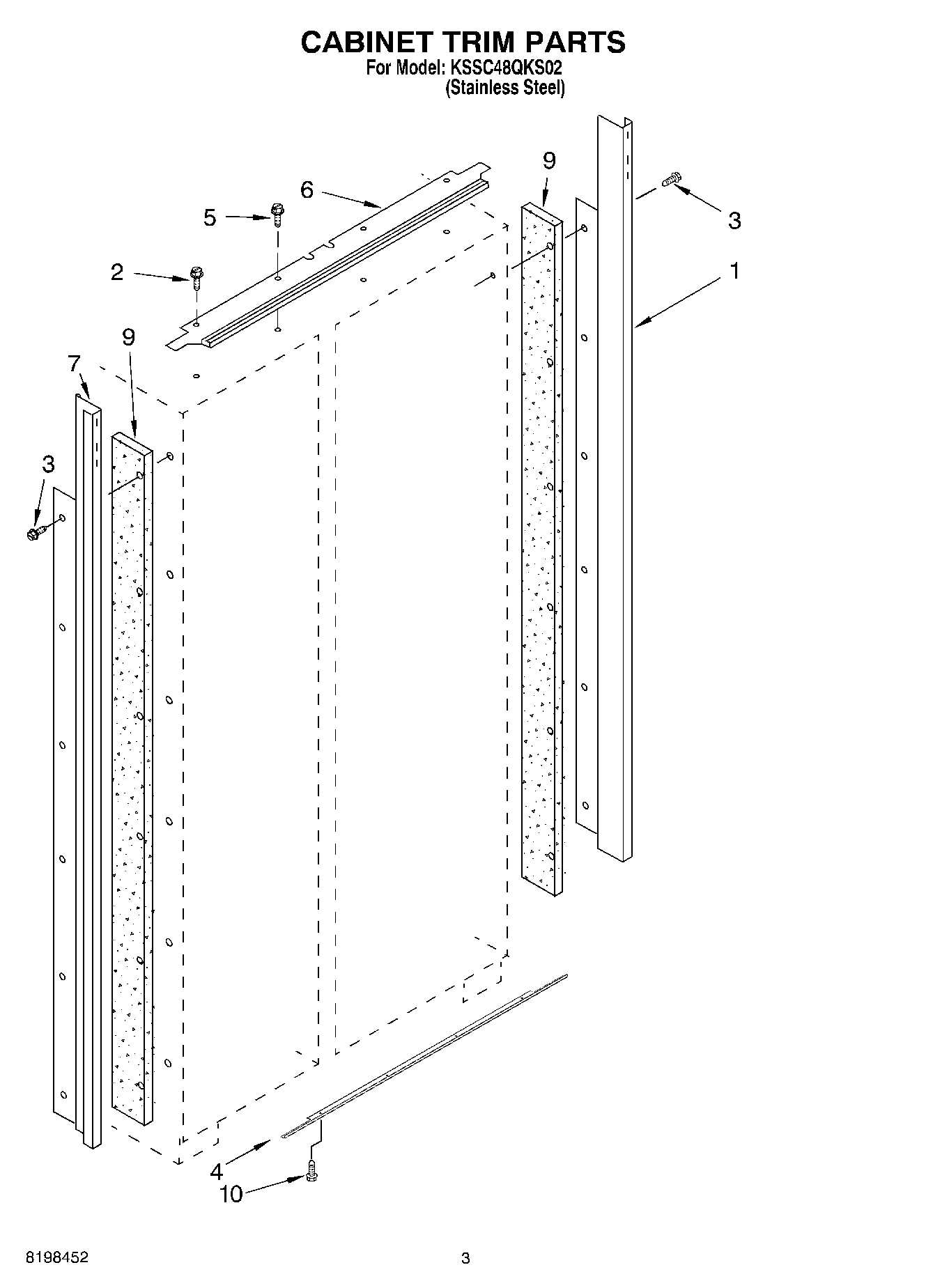 02 - CABINET TRIM PARTS