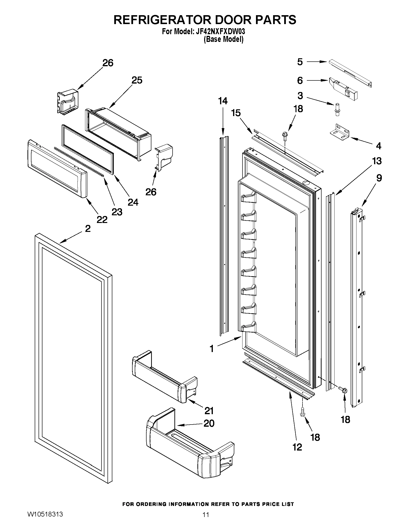 07 - REFRIGERATOR DOOR PARTS