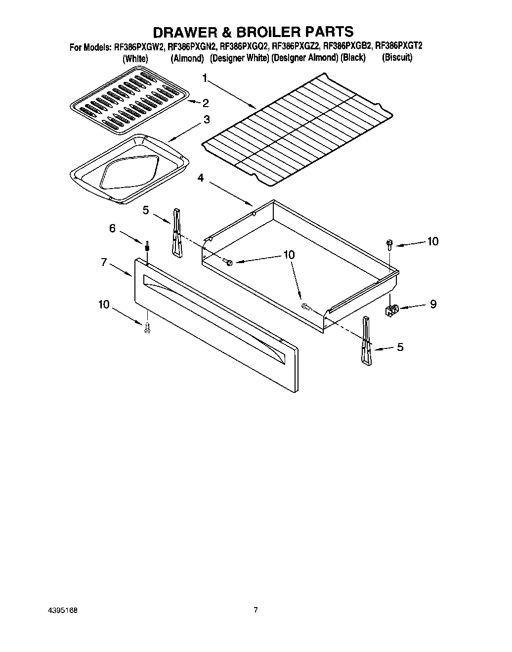 05 - DRAWER & BROILER, OPTIONAL