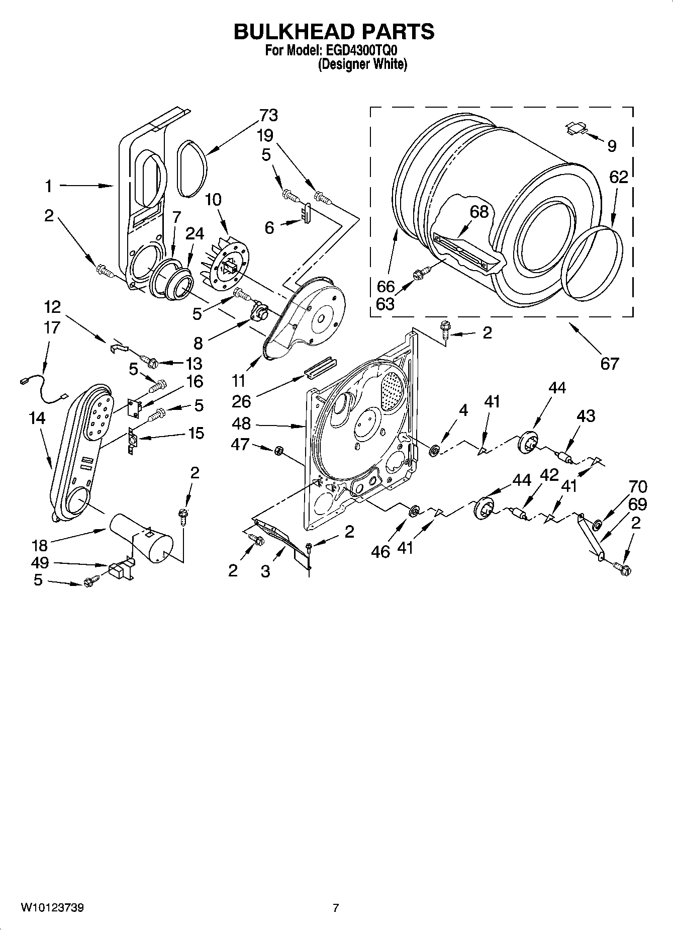 04 - BULKHEAD PARTS, OPTIONAL PARTS (NOT INCLUDED)