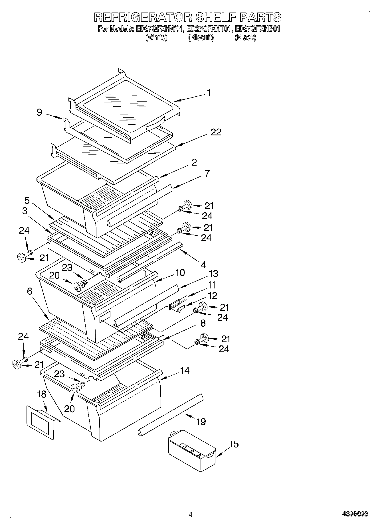 03 - REFRIGERATOR SHELF