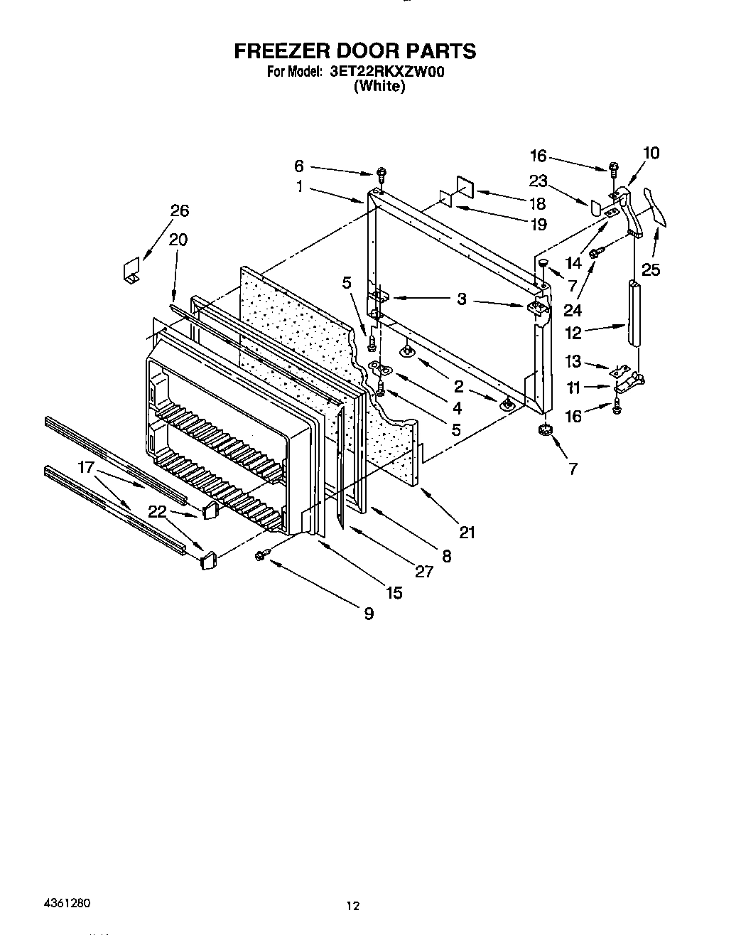 08 - FREEZER DOOR