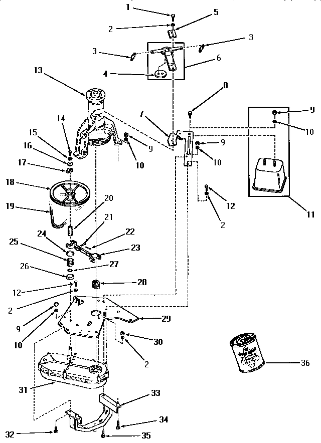 07 - COUNTERBALANCE WEIGHT, BRKT & MTG PLATE