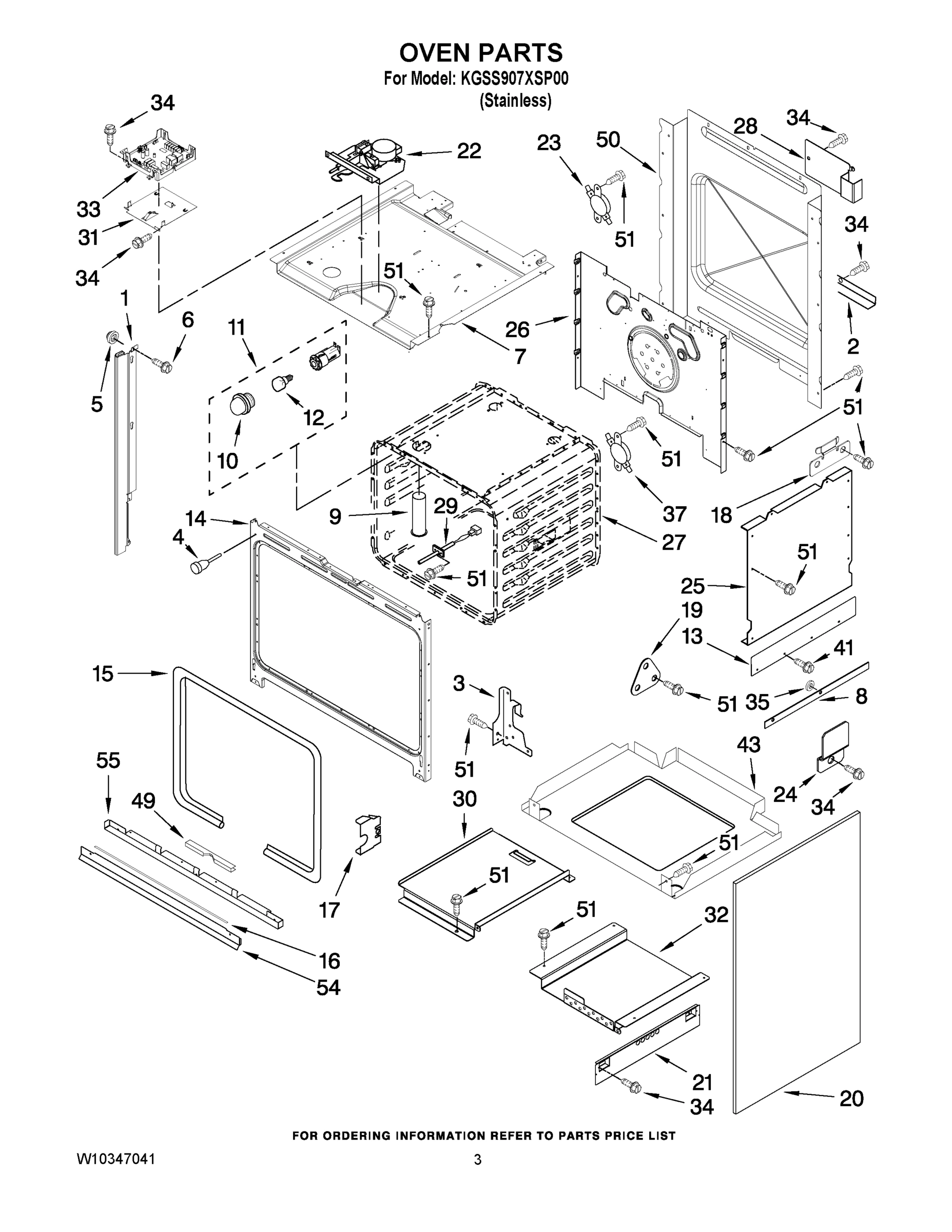 02 - OVEN PARTS