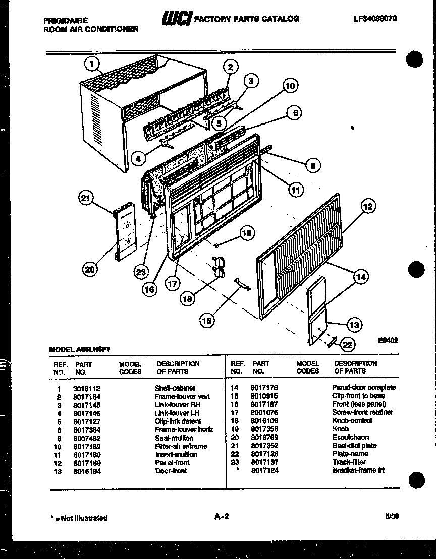 02 - CABINET PARTS