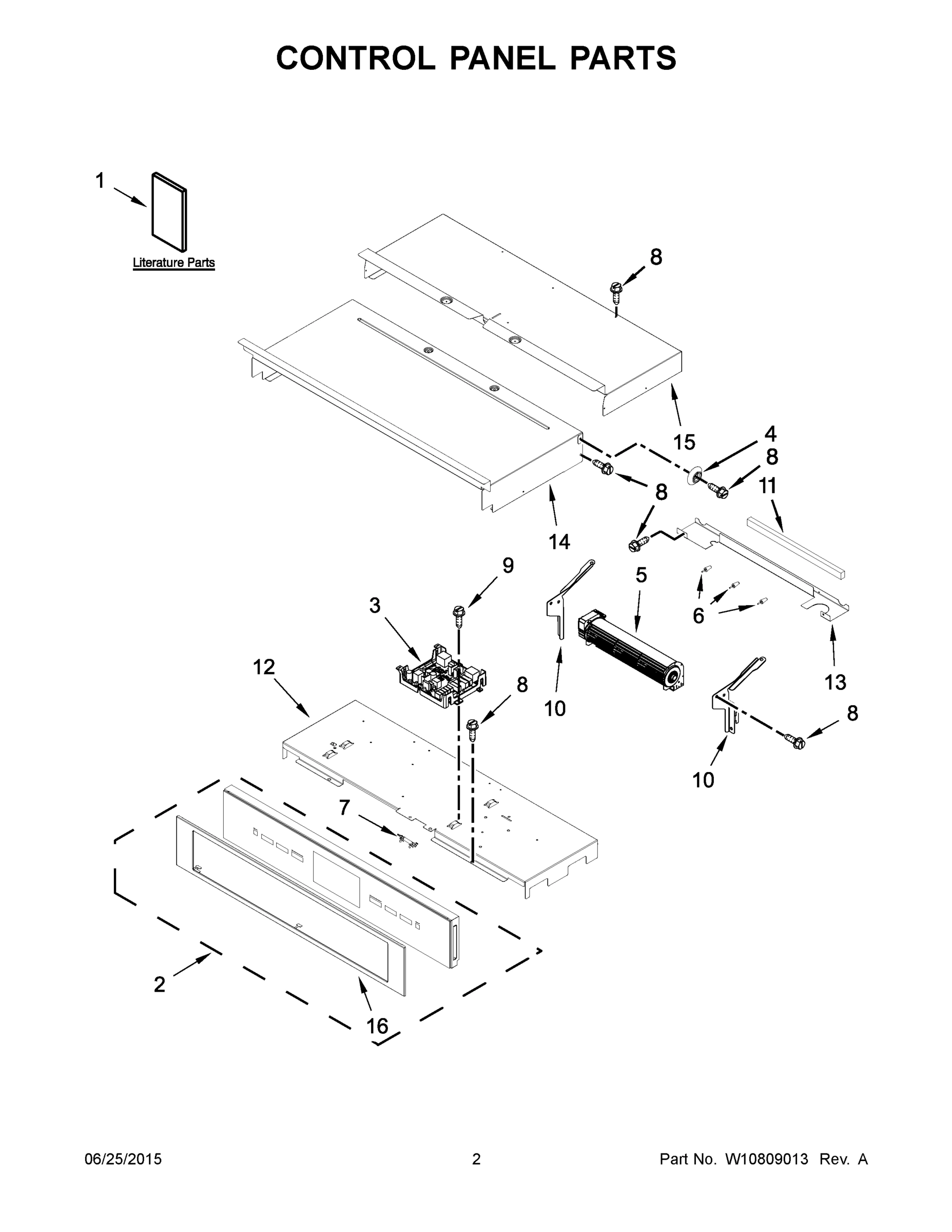 02 - CONTROL PANEL PARTS