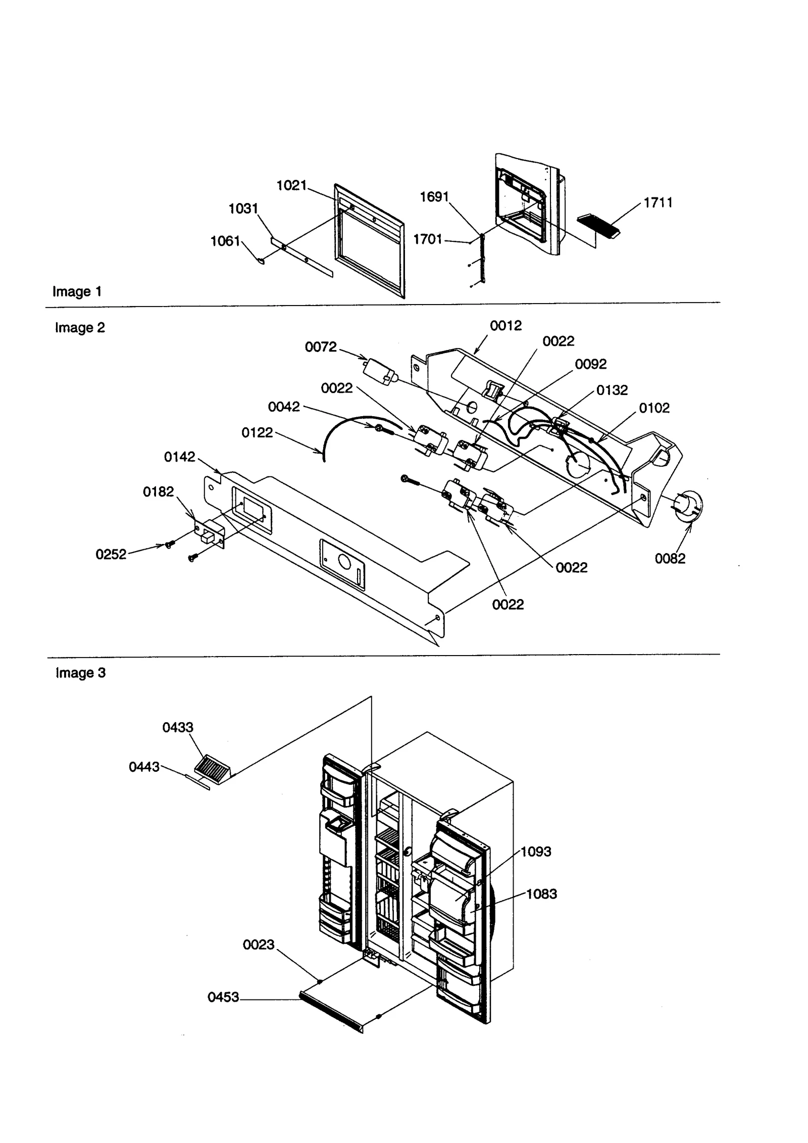 DISPENSER COVER/BRACKET/GRILLE