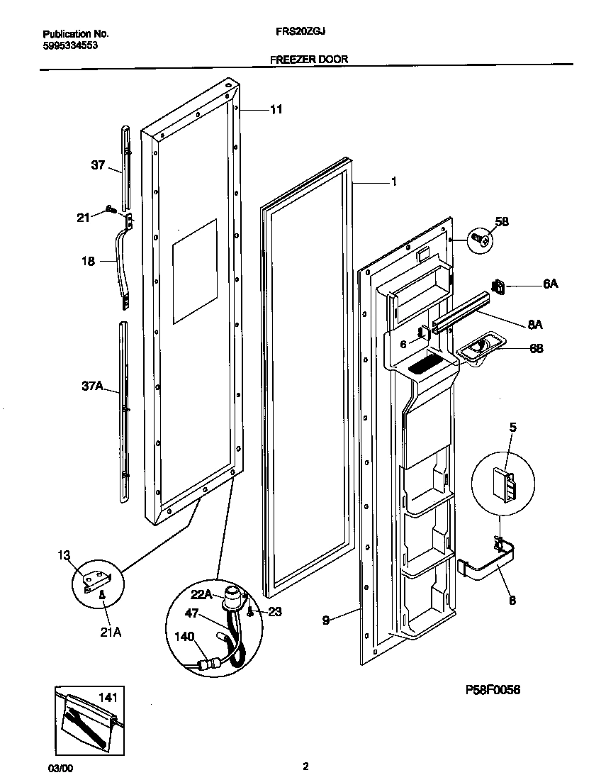 02 - FREEZER DOOR