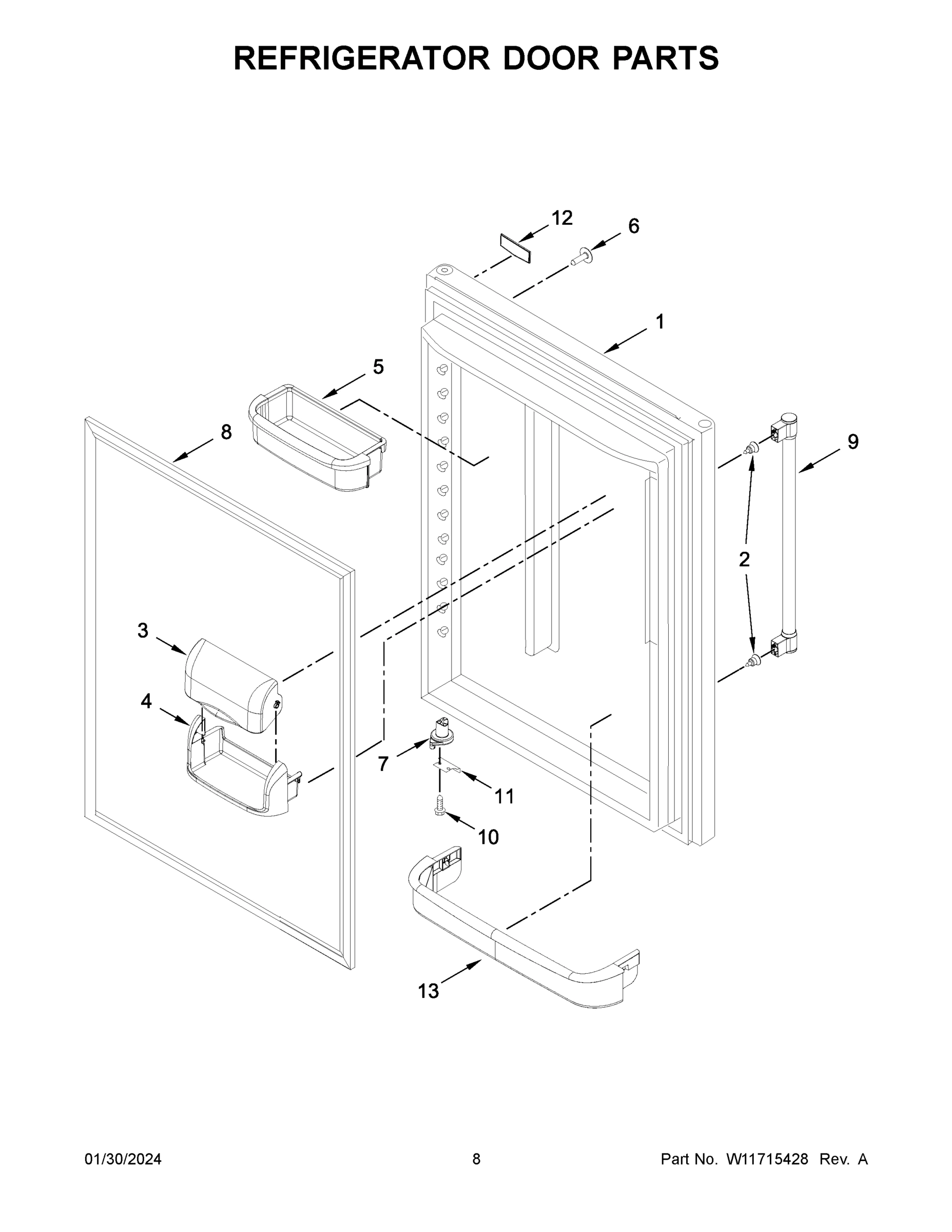 05 - REFRIGERATOR DOOR PARTS