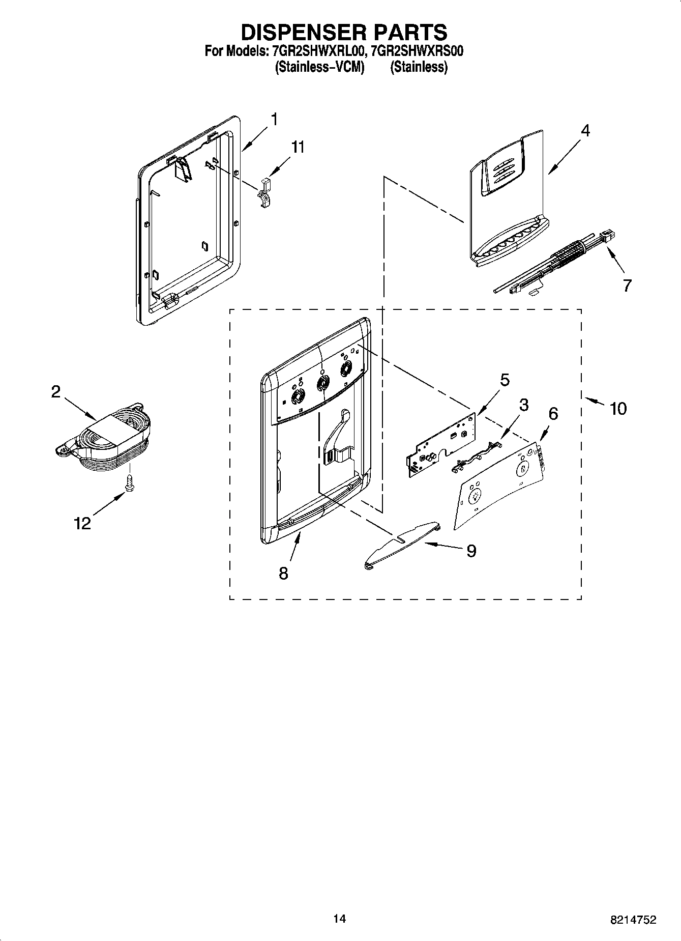 08 - DISPENSER PARTS, OPTIONAL PARTS