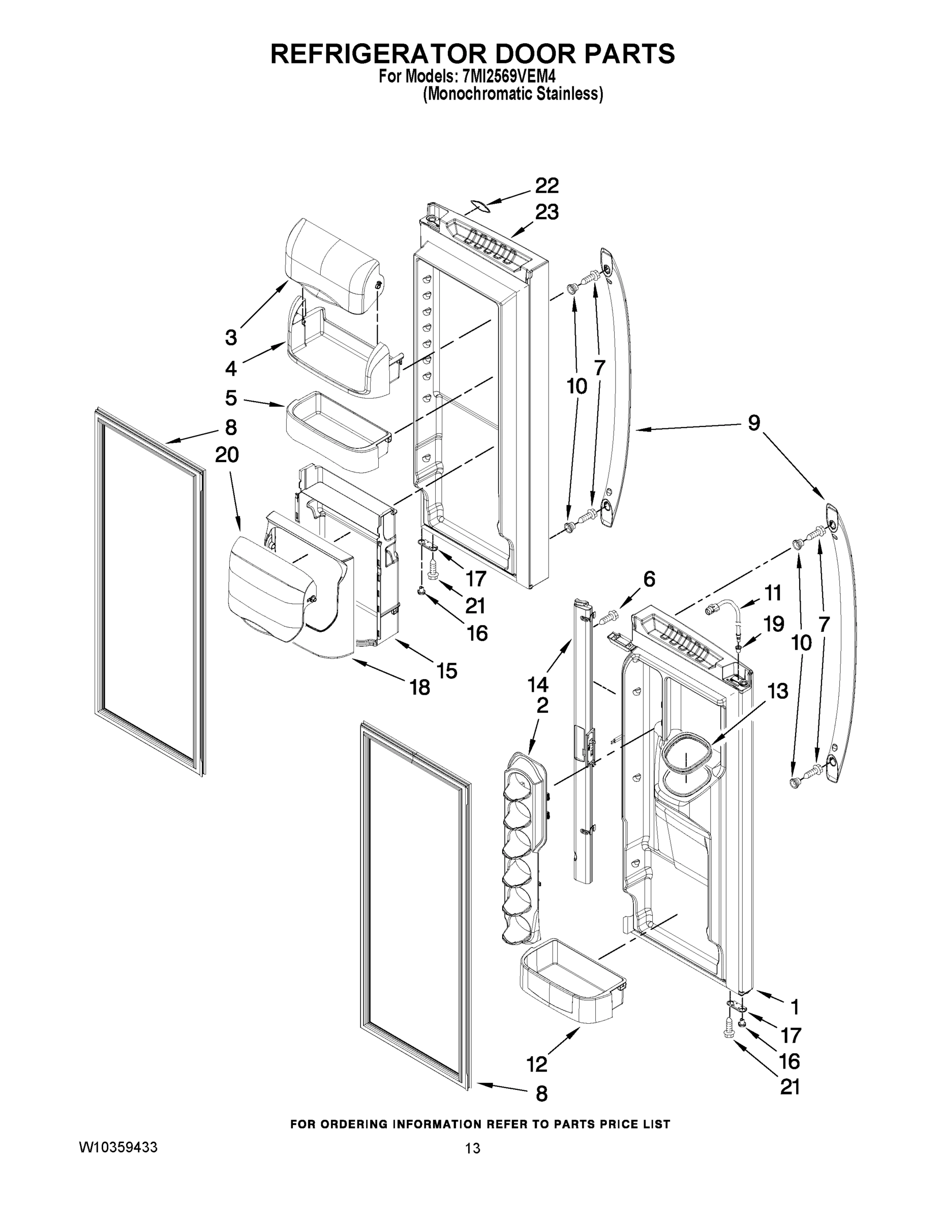 07 - REFRIGERATOR DOOR PARTS
