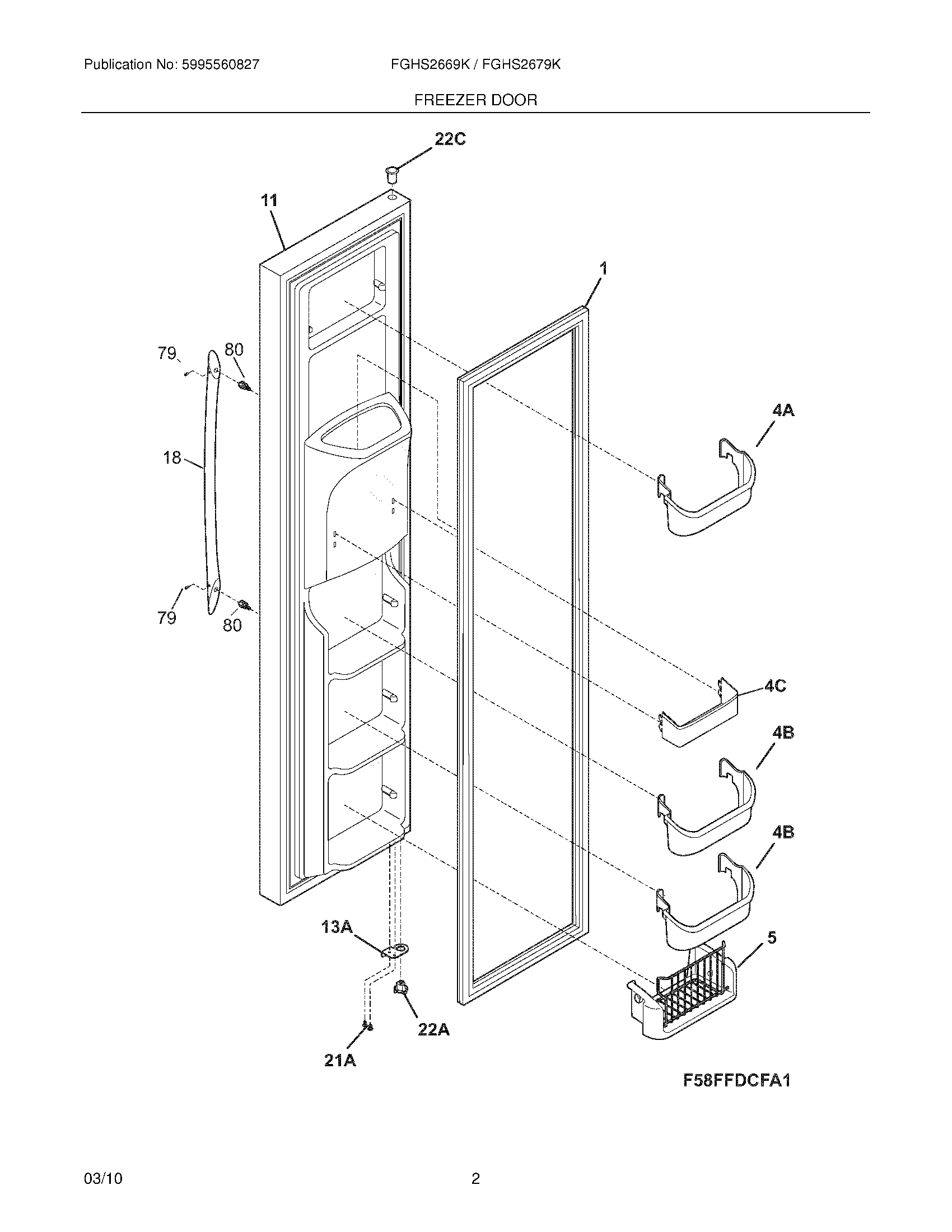 03 - FREEZER DOOR