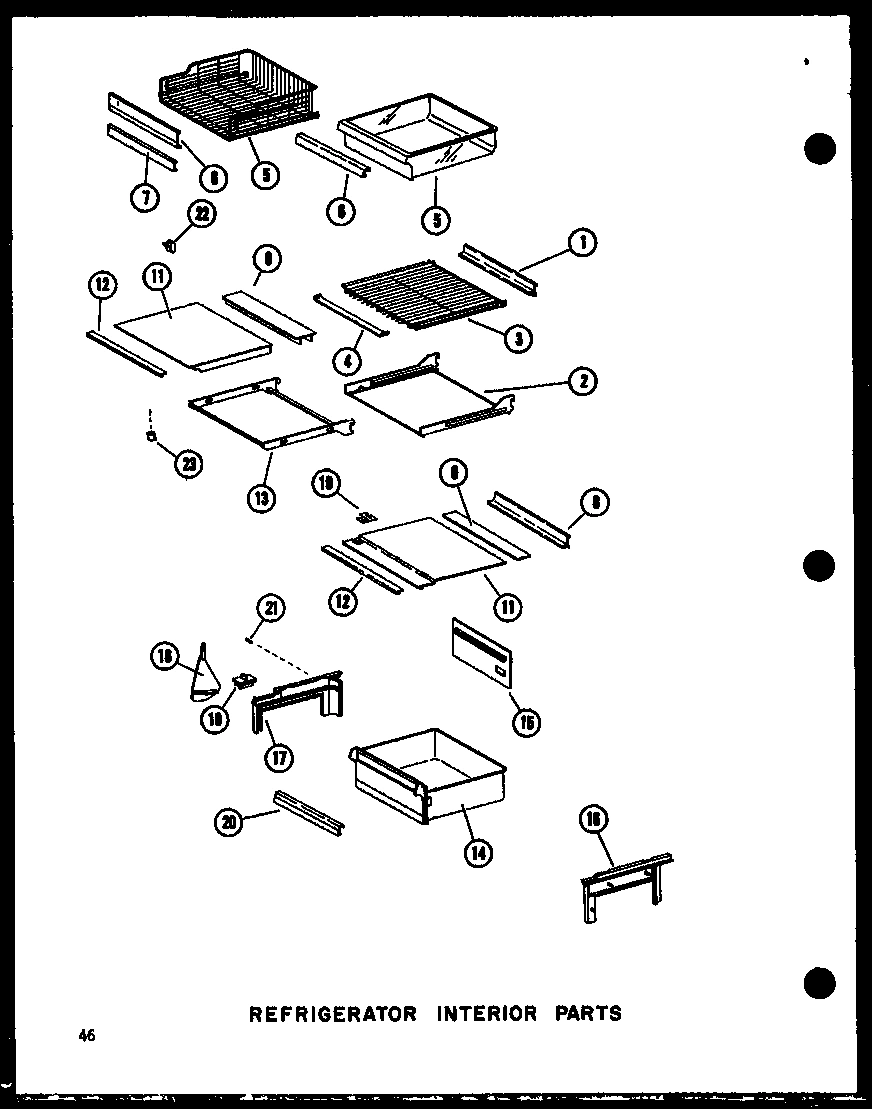 15 - REF INTERIOR PARTS