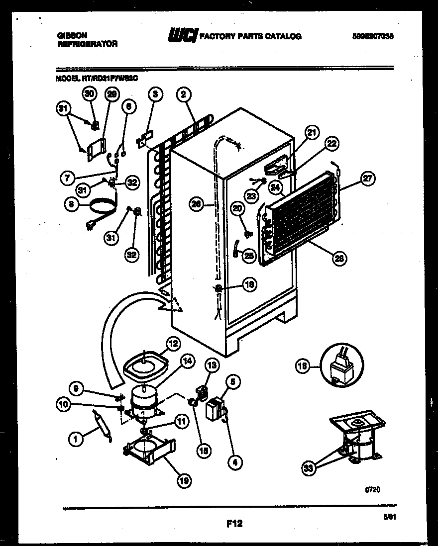 05 - SYSTEM AND AUTOMATIC DEFROST PARTS