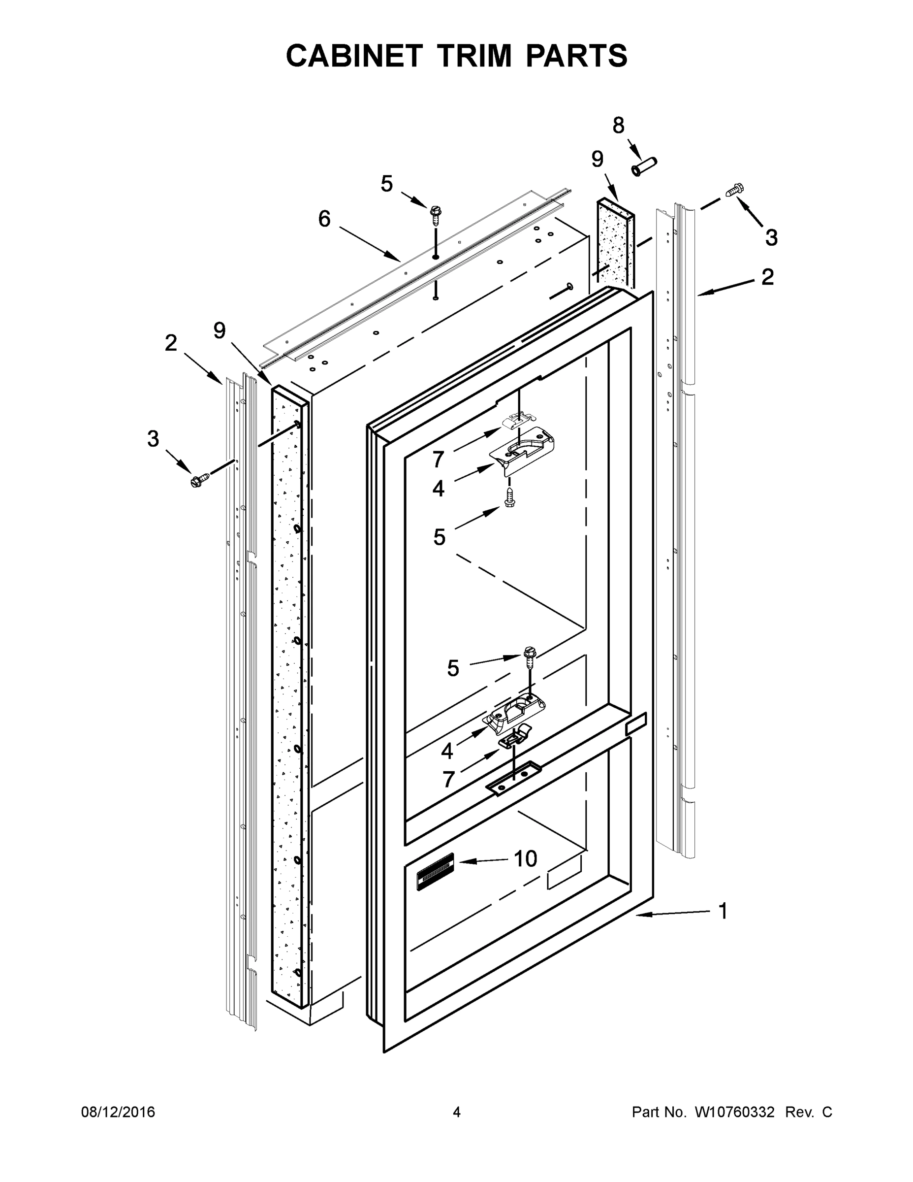 03 - CABINET TRIM PARTS