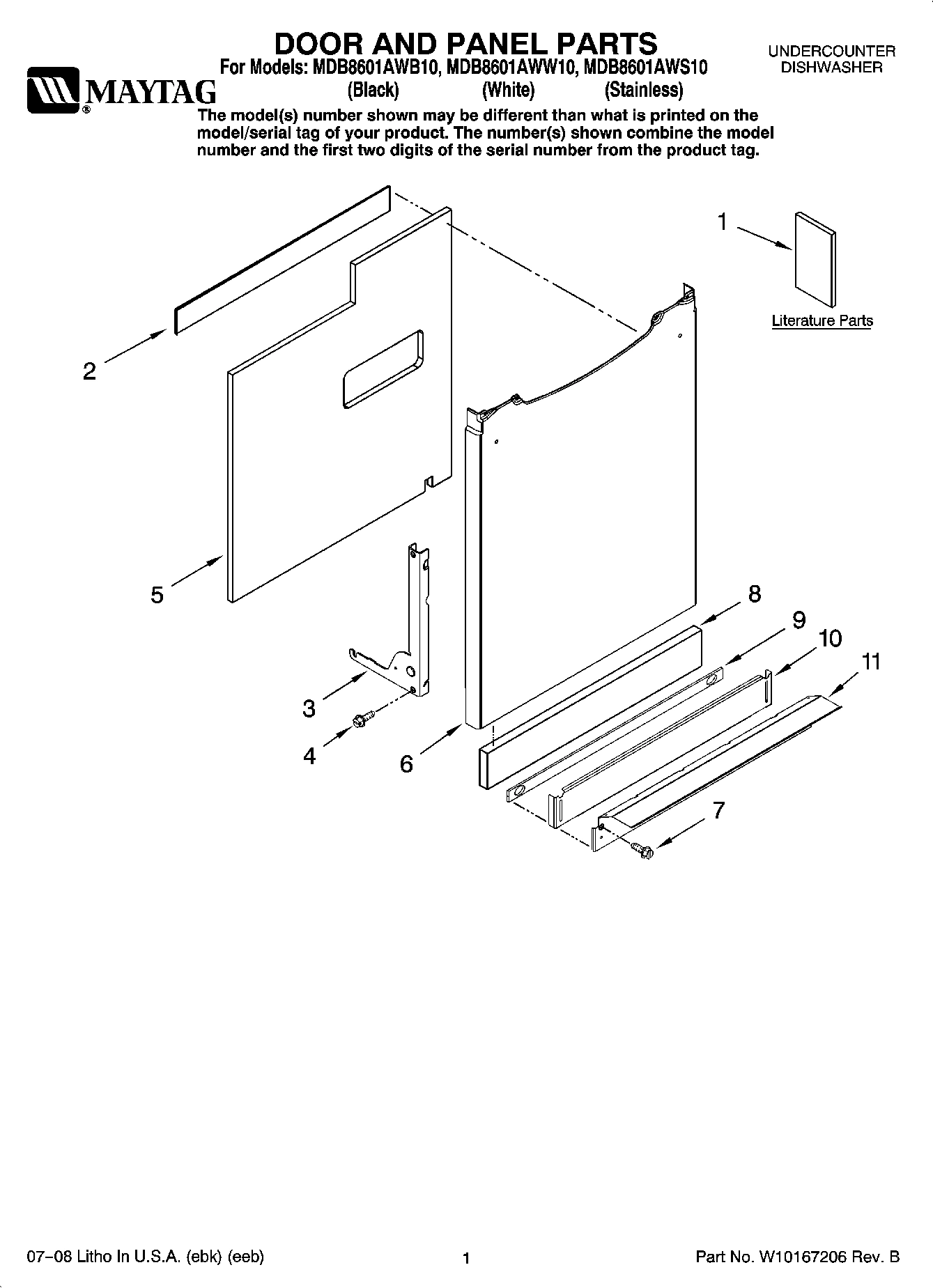 01 - DOOR AND PANEL PARTS