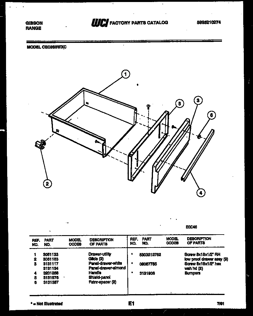 05 - DRAWER PARTS