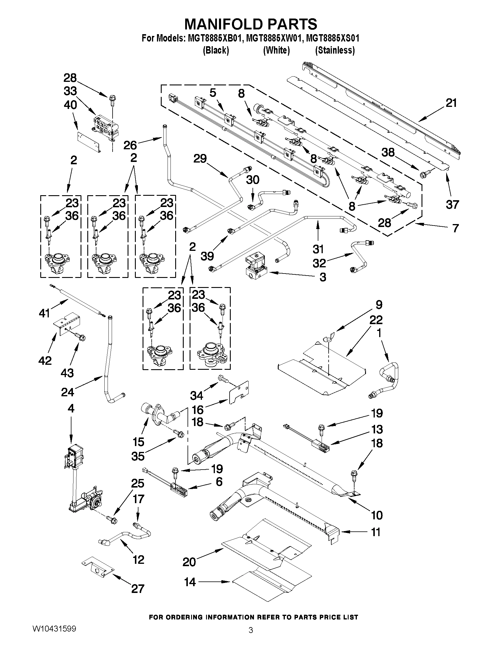 03 - MANIFOLD PARTS