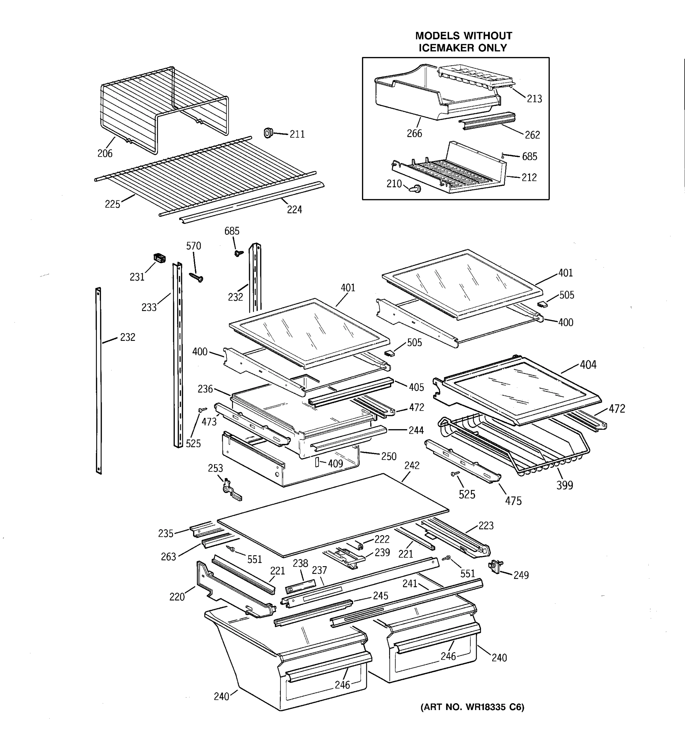 SHELF PARTS