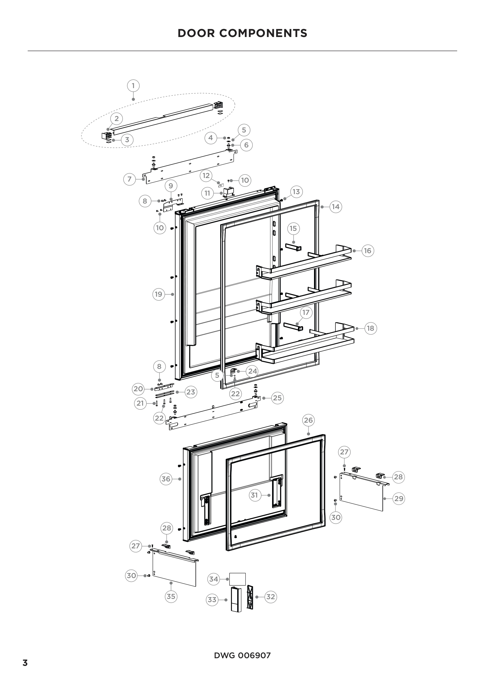 DOOR COMPONENTS