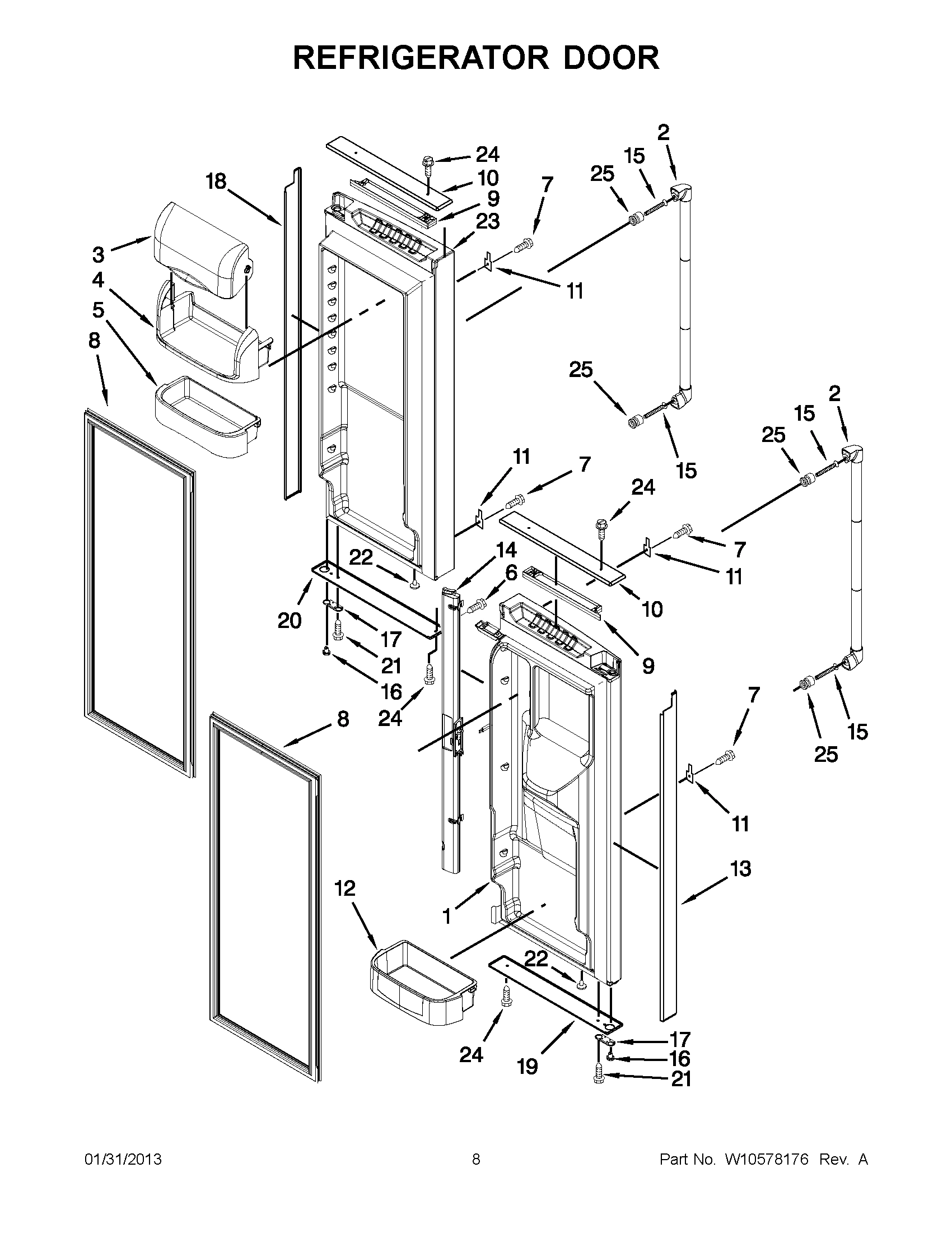 04 - REFRIGERATOR DOOR