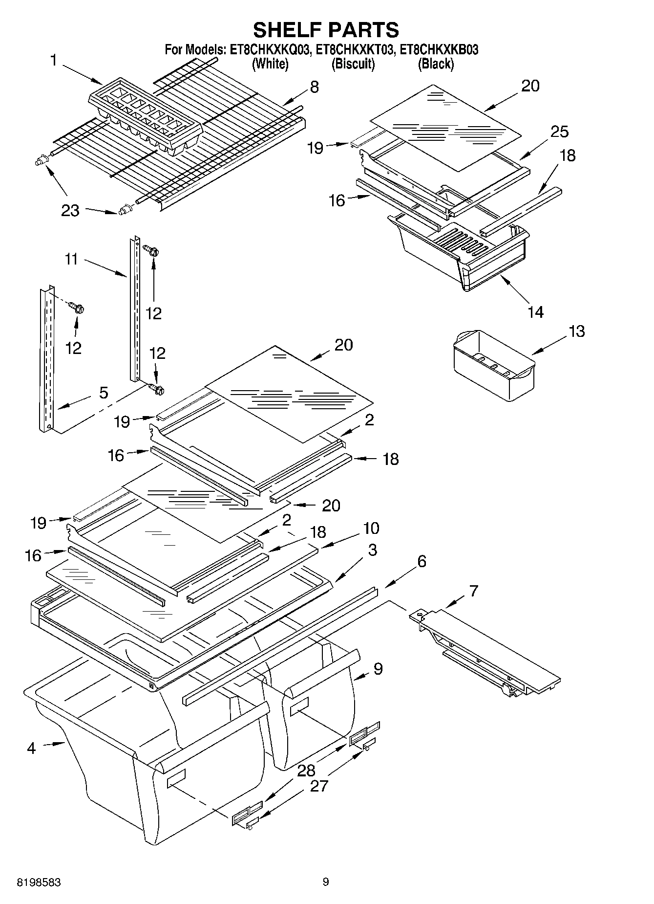 05 - SHELF PARTS, OPTIONAL PARTS
