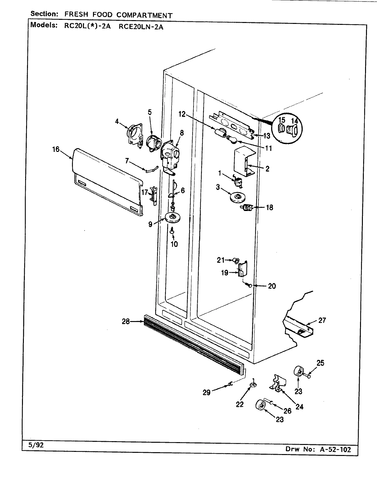 03 - FRESH FOOD COMPARTMENT