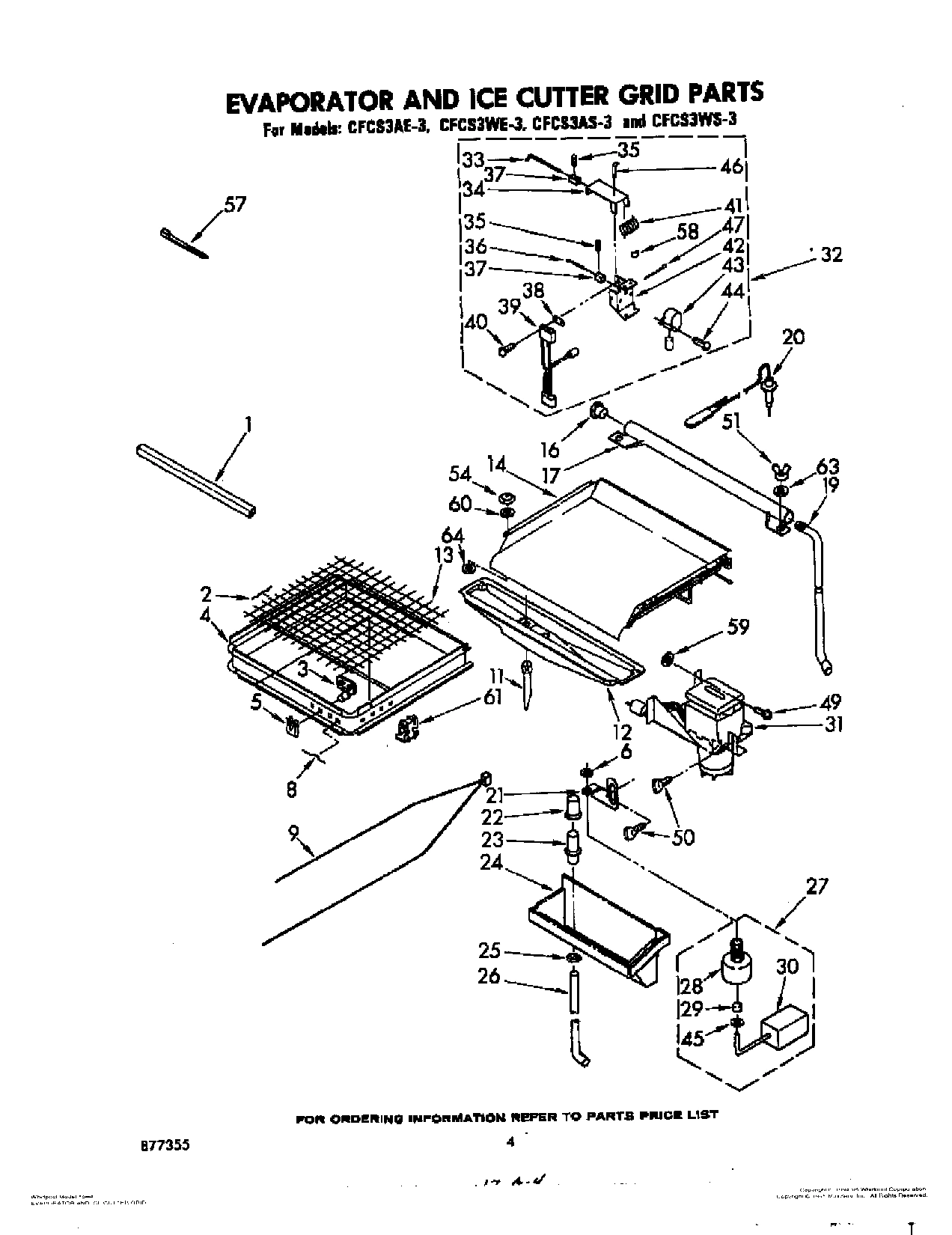 03 - EVAPORATOR AND ICE CUTTER GRID