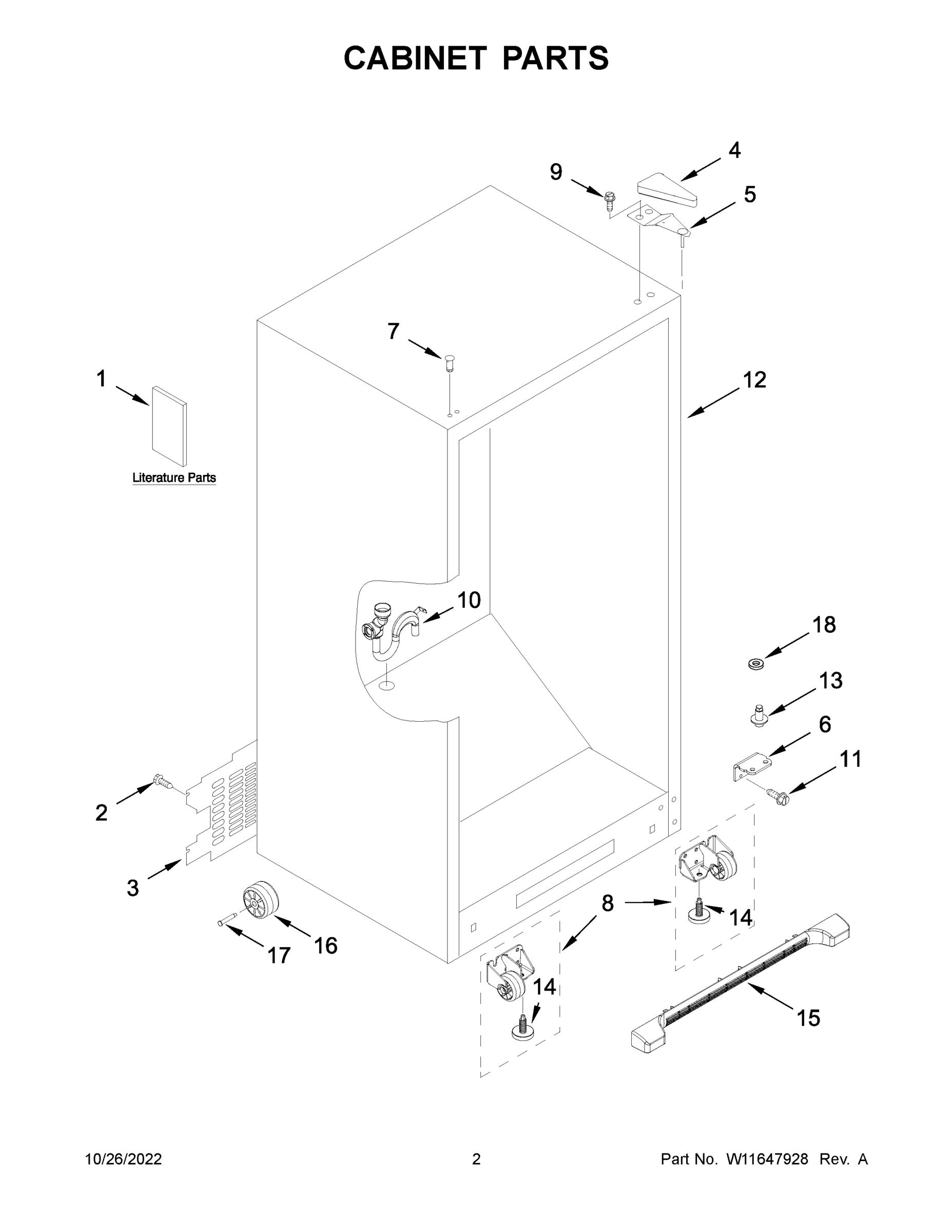 02 - CABINET PARTS