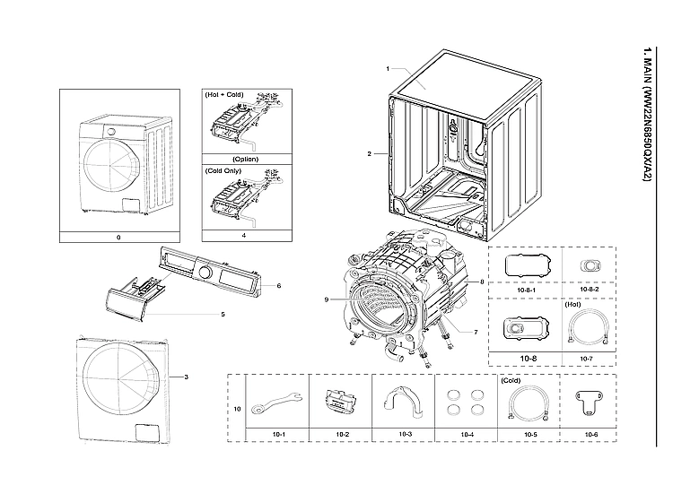 Main Unit Parts