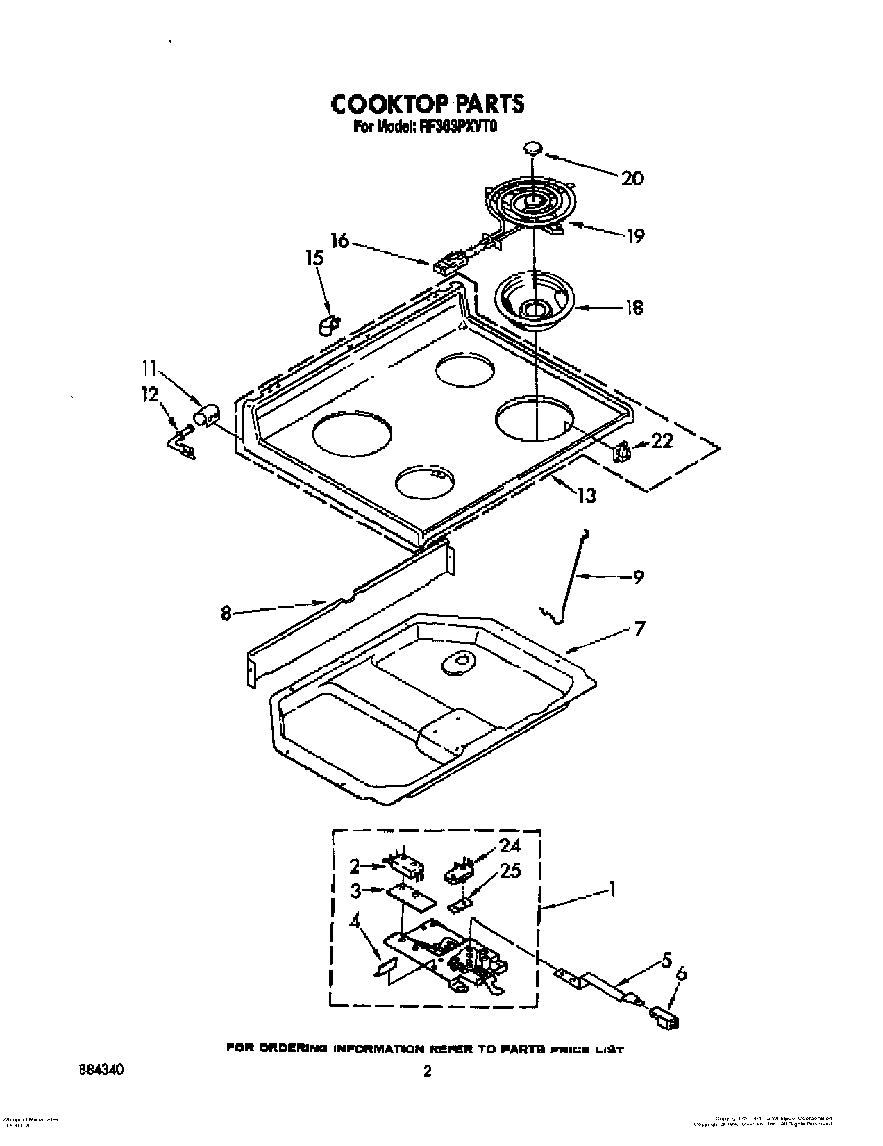 02 - COOKTOP, LIT/OPTIONAL