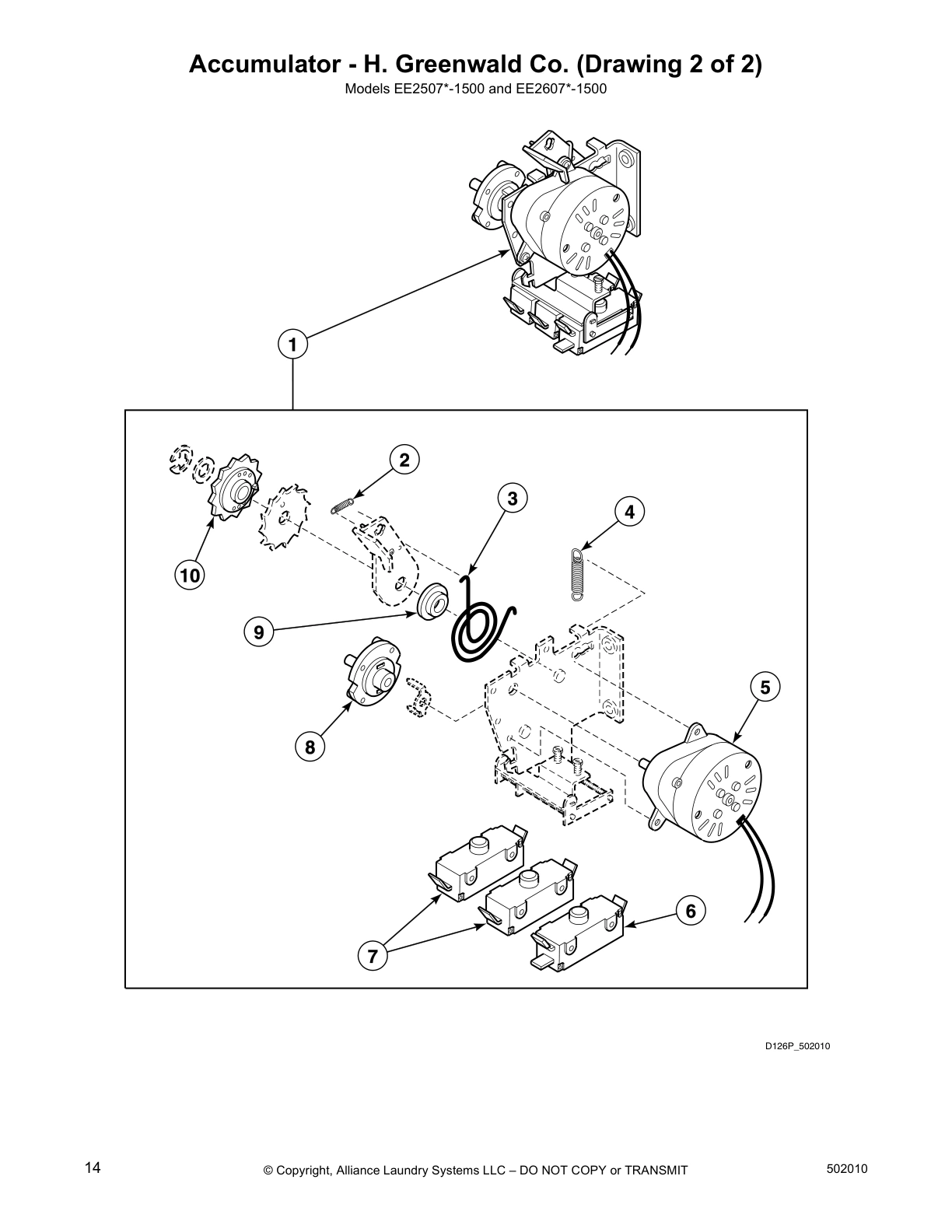 Accumulator - H. Greenwald Co. (Drawing 2 of 2)