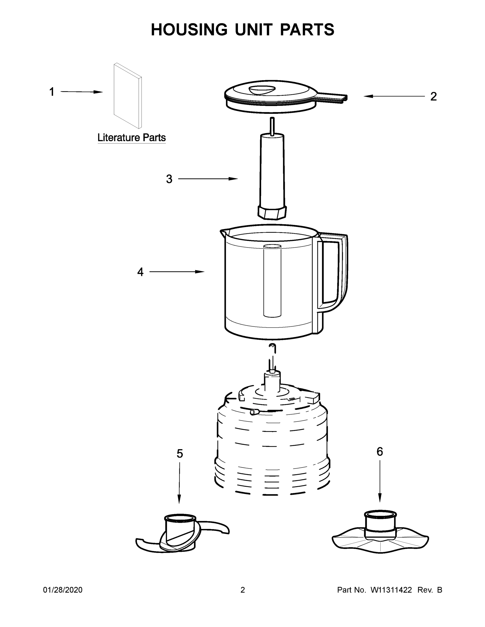 02 - HOUSING UNIT PARTS