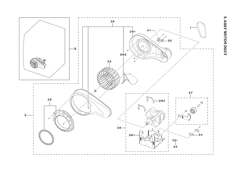 Motor Duct Assembly