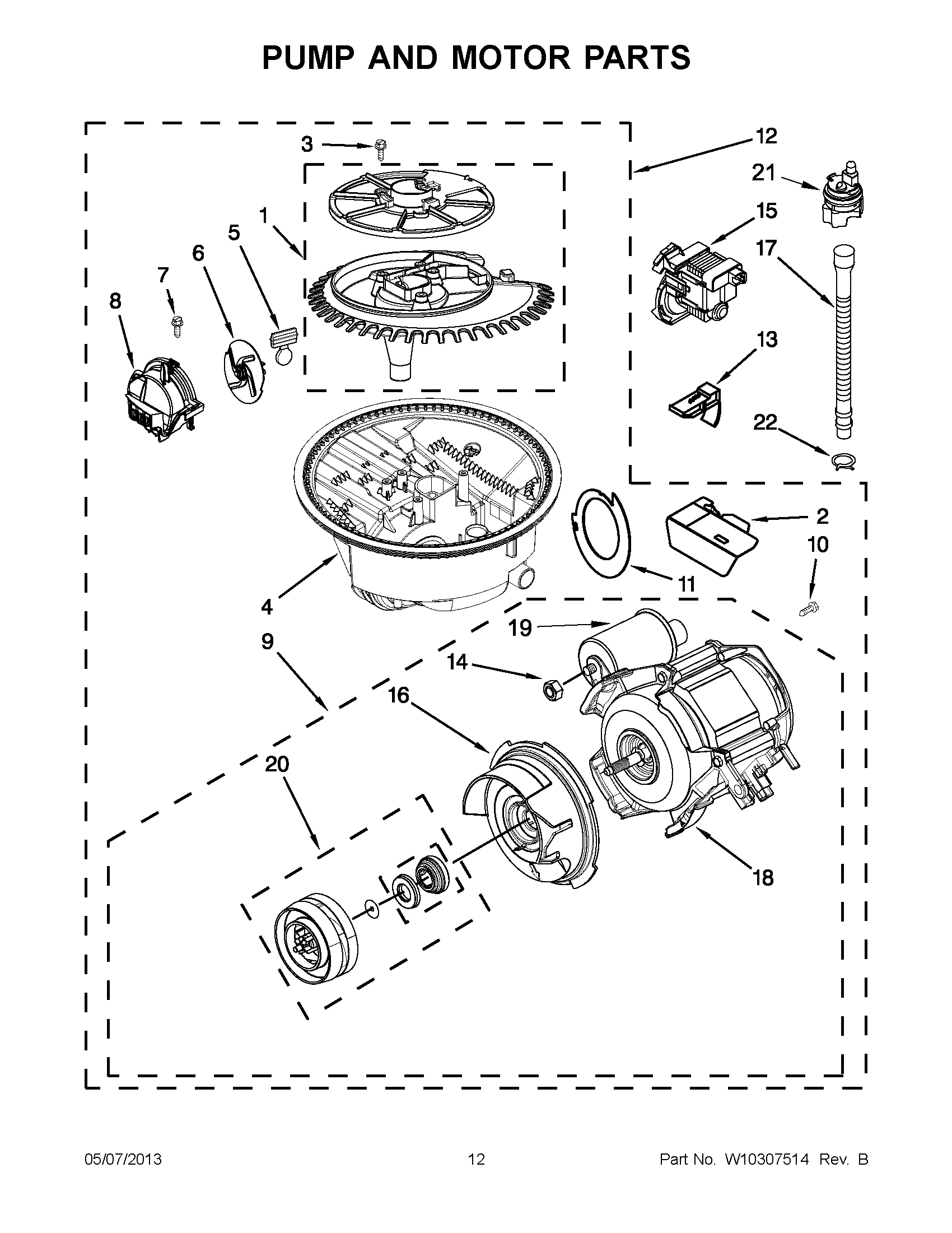 06 - PUMP AND MOTOR PARTS