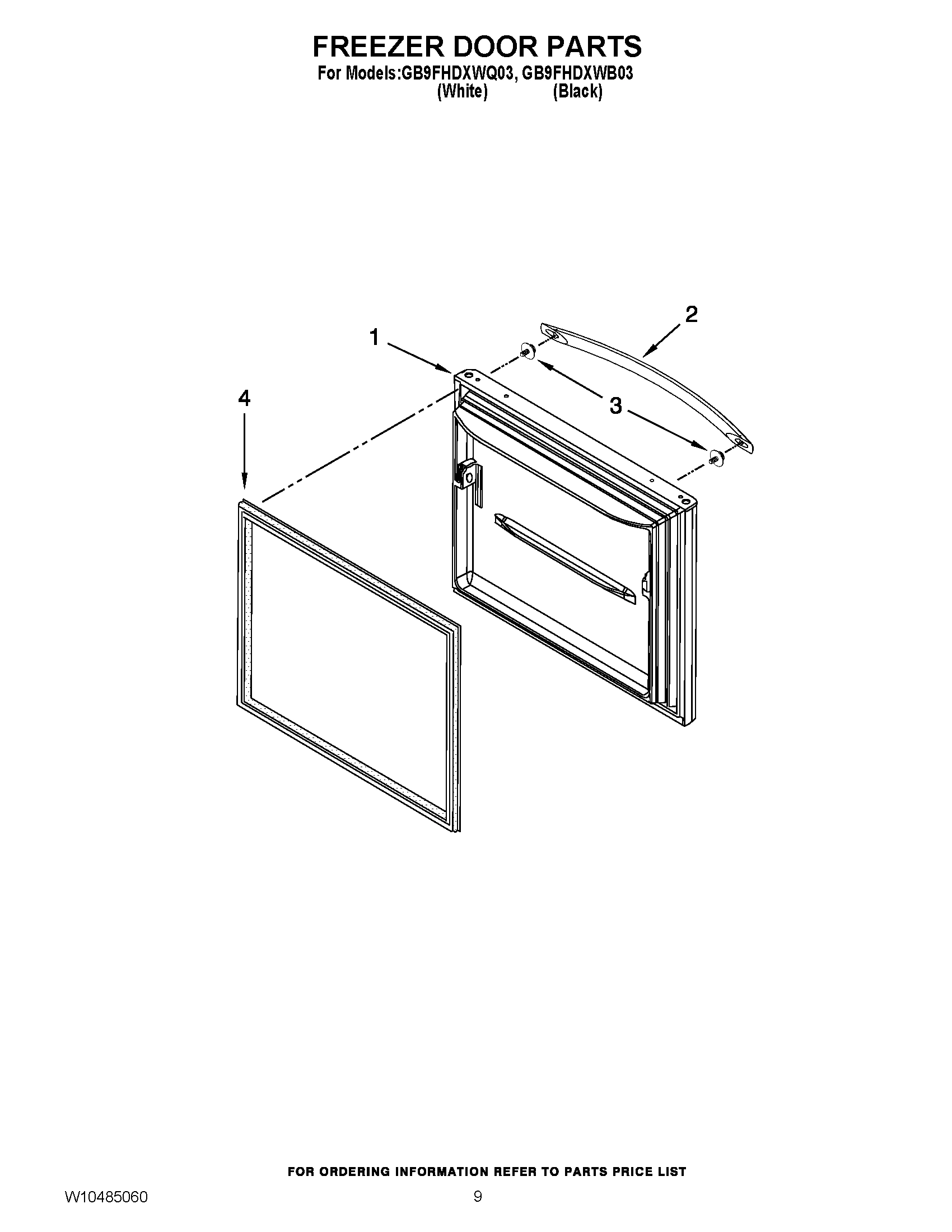 05 - FREEZER DOOR PARTS