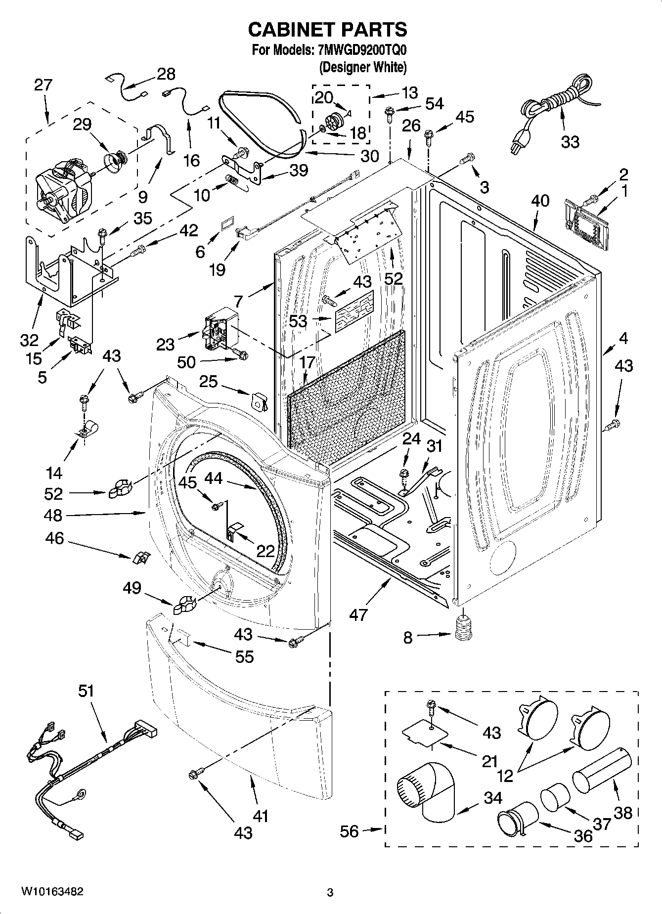 02 - CABINET PARTS