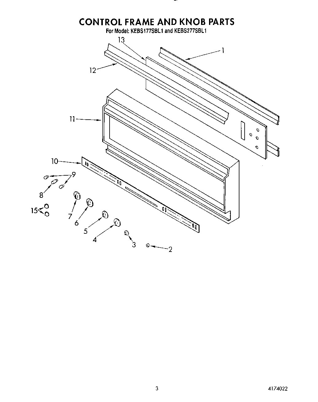 03 - CONTROL FRAME AND KNOB