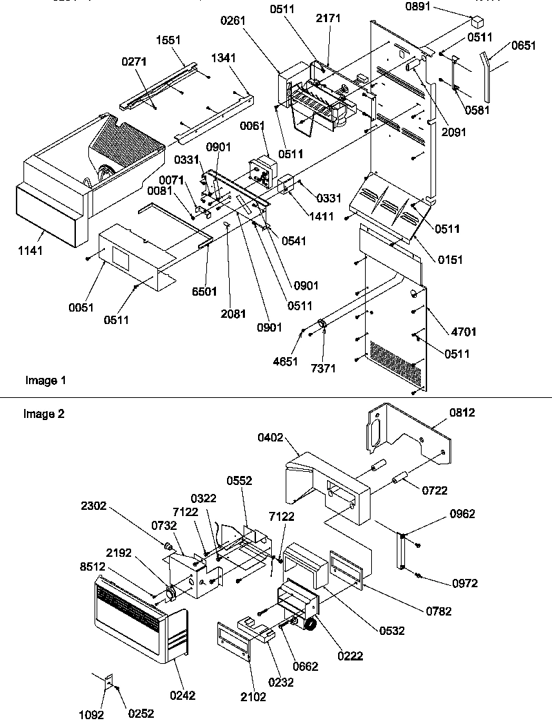 09 - ICE MAKER/CONTROL ASSY