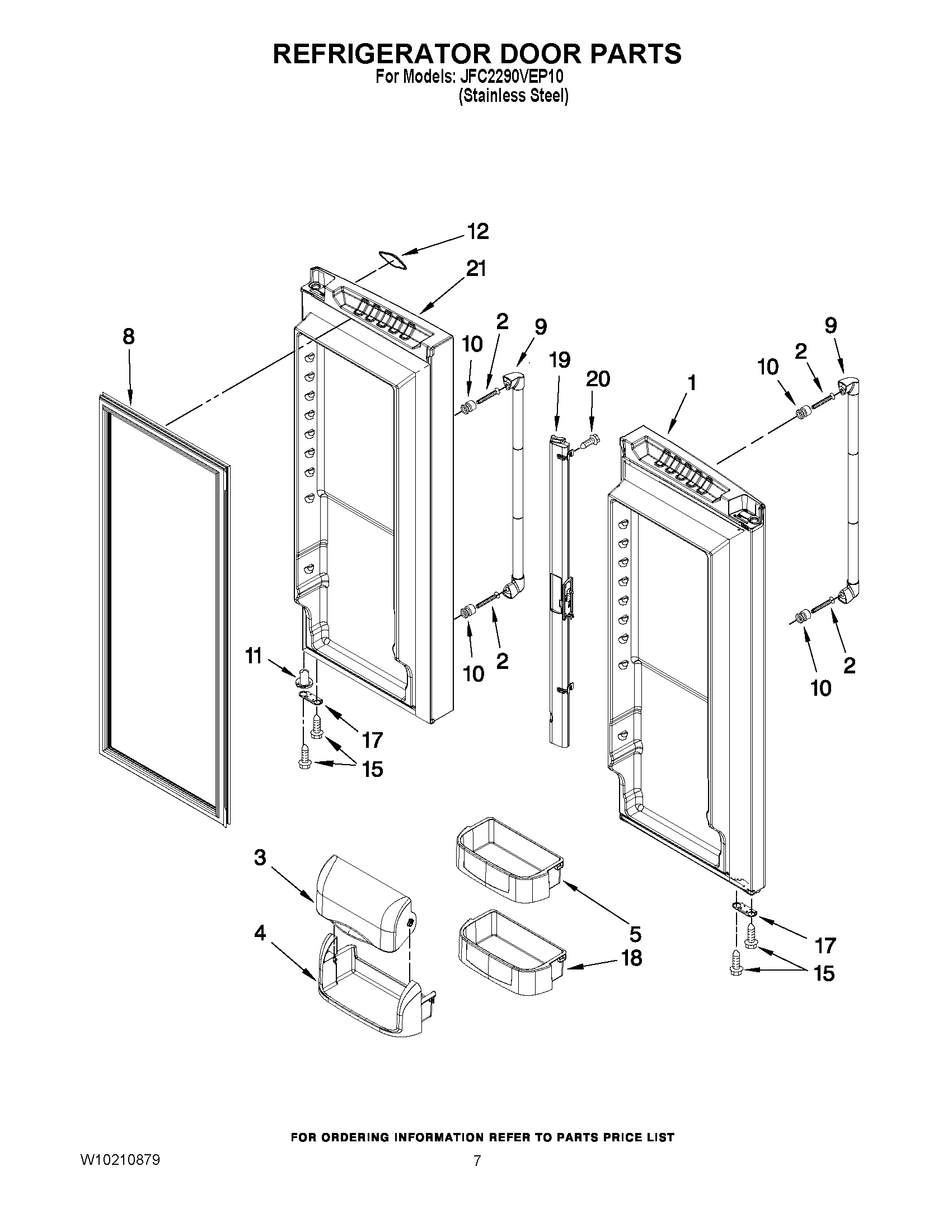 04 - REFRIGERATOR DOOR PARTS