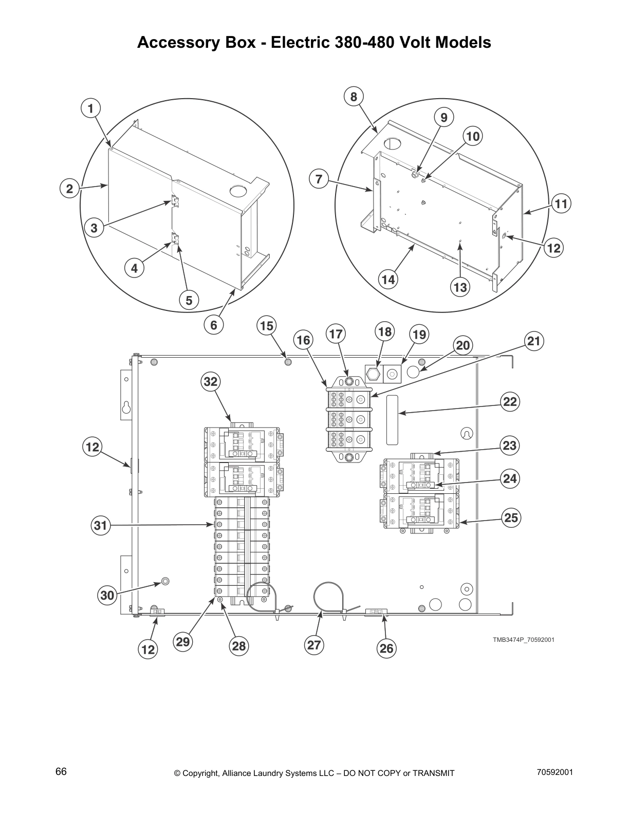 Accessory Box - Electric 380-480 Volt Models