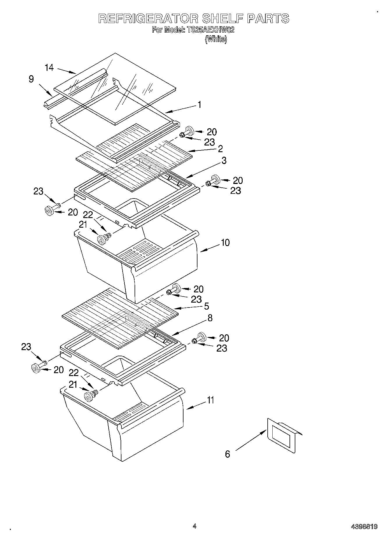 03 - REFRIGERATOR SHELF