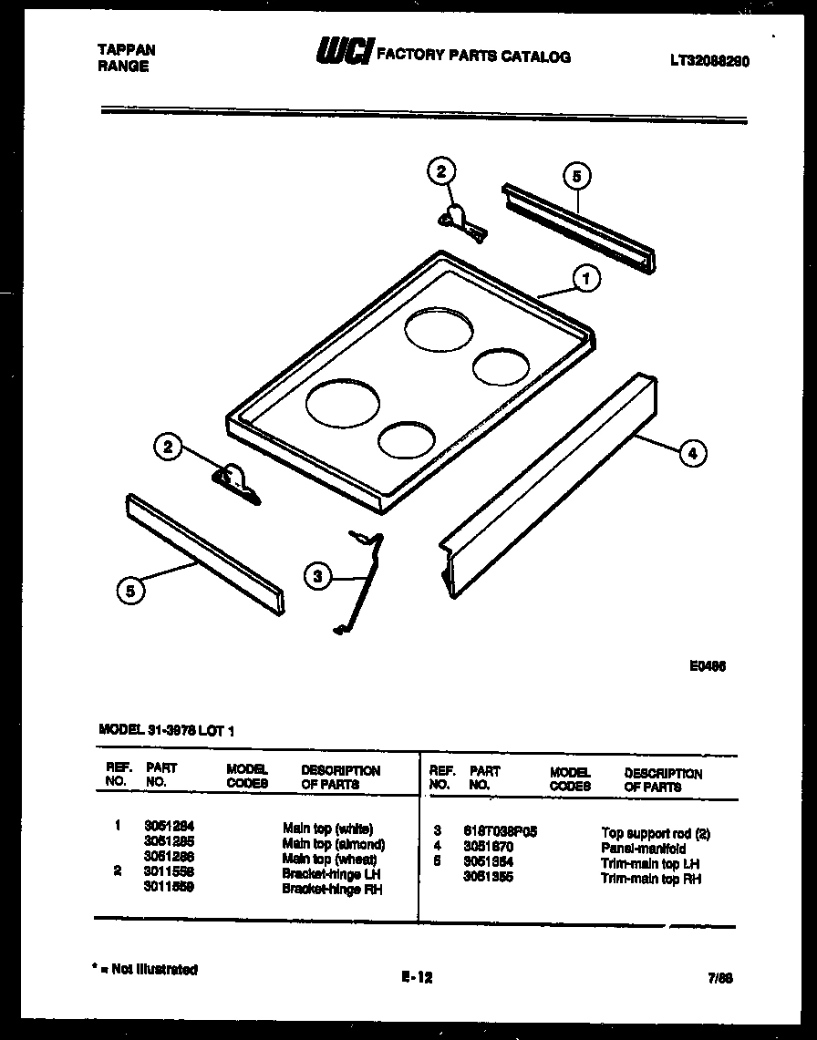 06 - COOKTOP PARTS