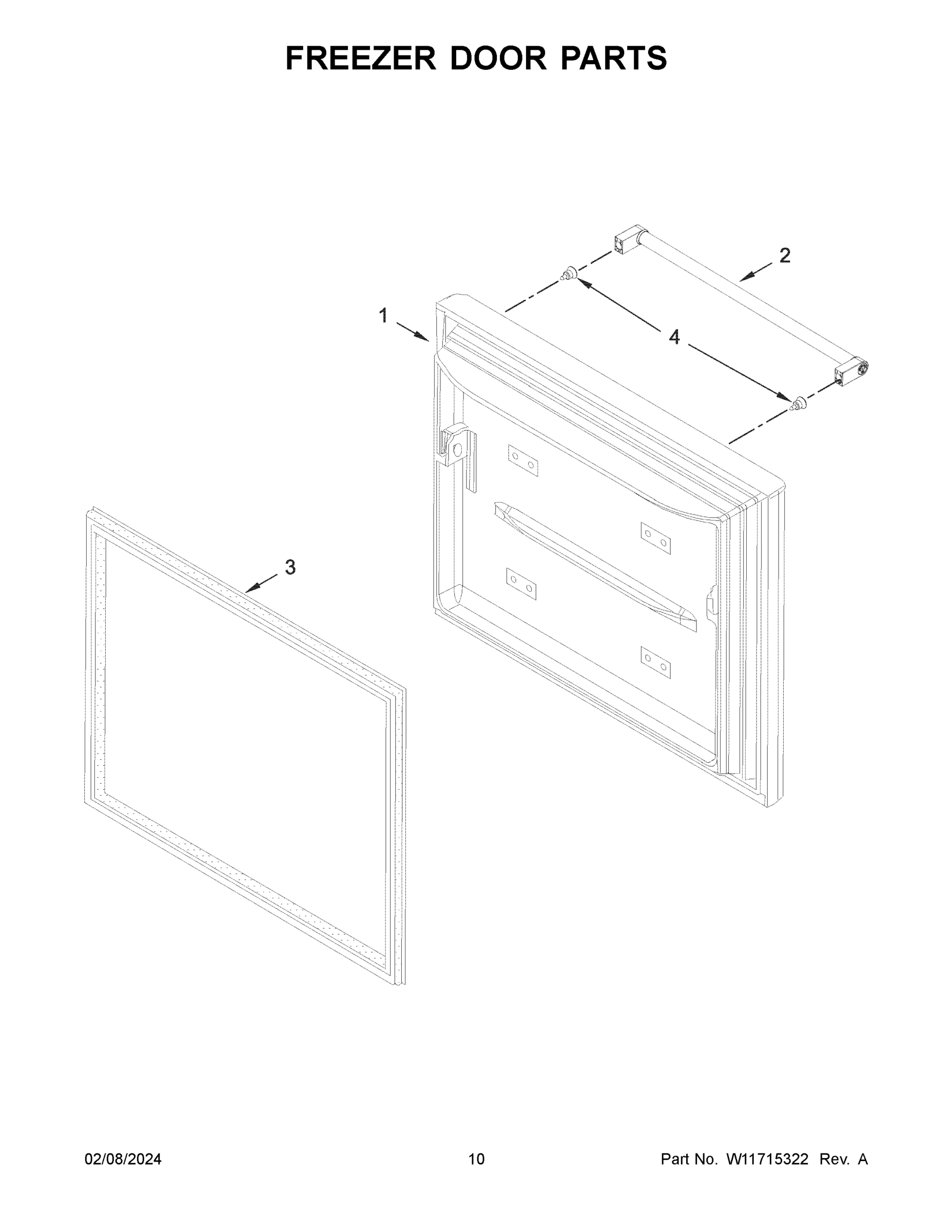 06 - FREEZER DOOR PARTS