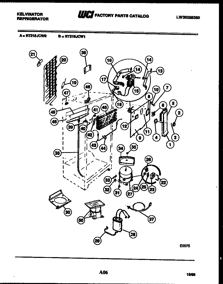 04 - SYSTEM AND AUTOMATIC DEFROST PARTS