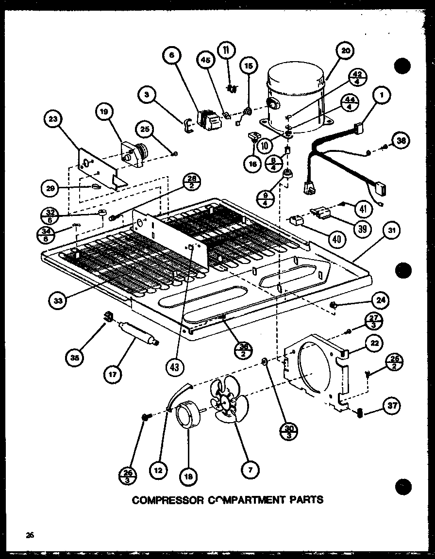 01 - COMPRESSOR COMPARTMENT PARTS