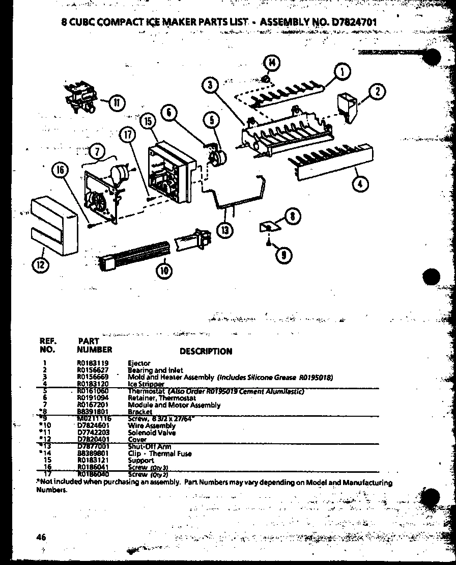 01 - 8 CUBC COMPACT ICE MAKER